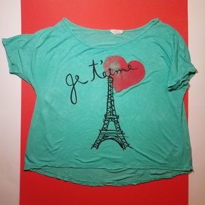 Romantic flouncy Parisian top